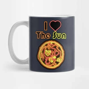 Electric Solar System I Love The Sun Mug